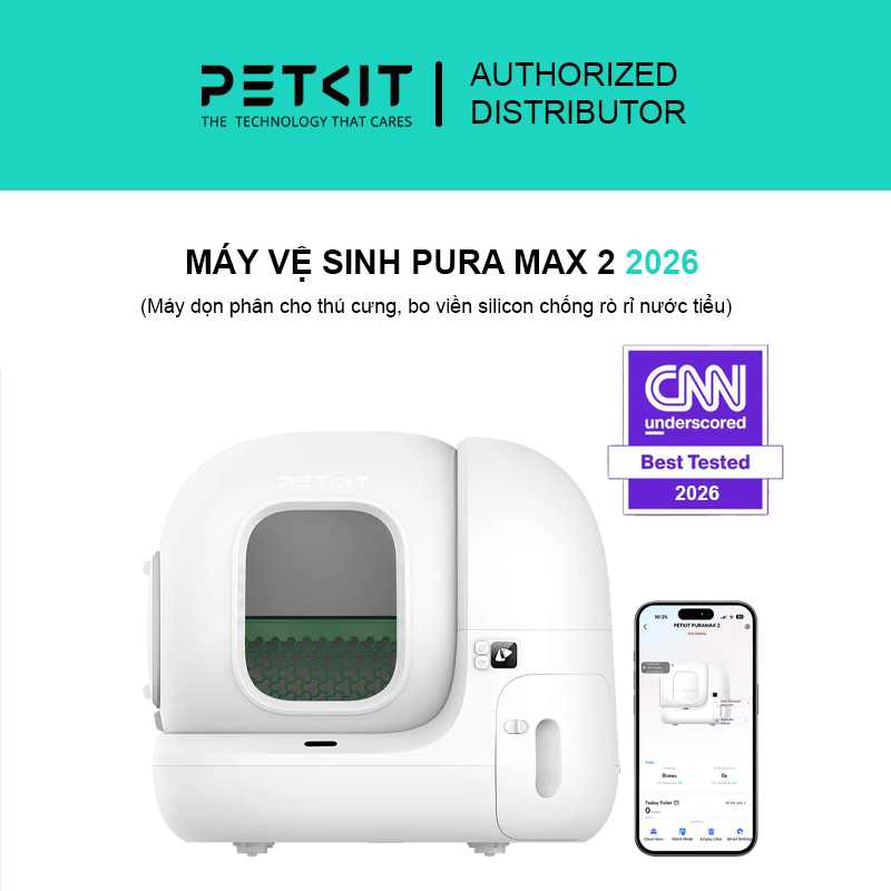 Máy vệ sinh tự động PETKIT PURA MAX 2026