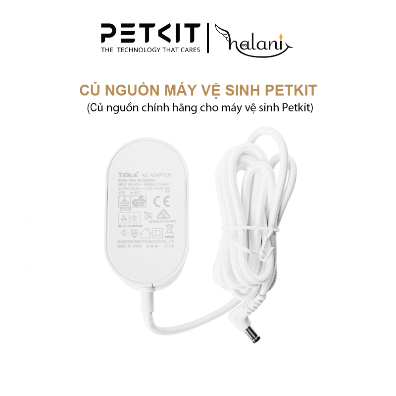 [Chính hãng] Dây sạc nguồn Petkit 