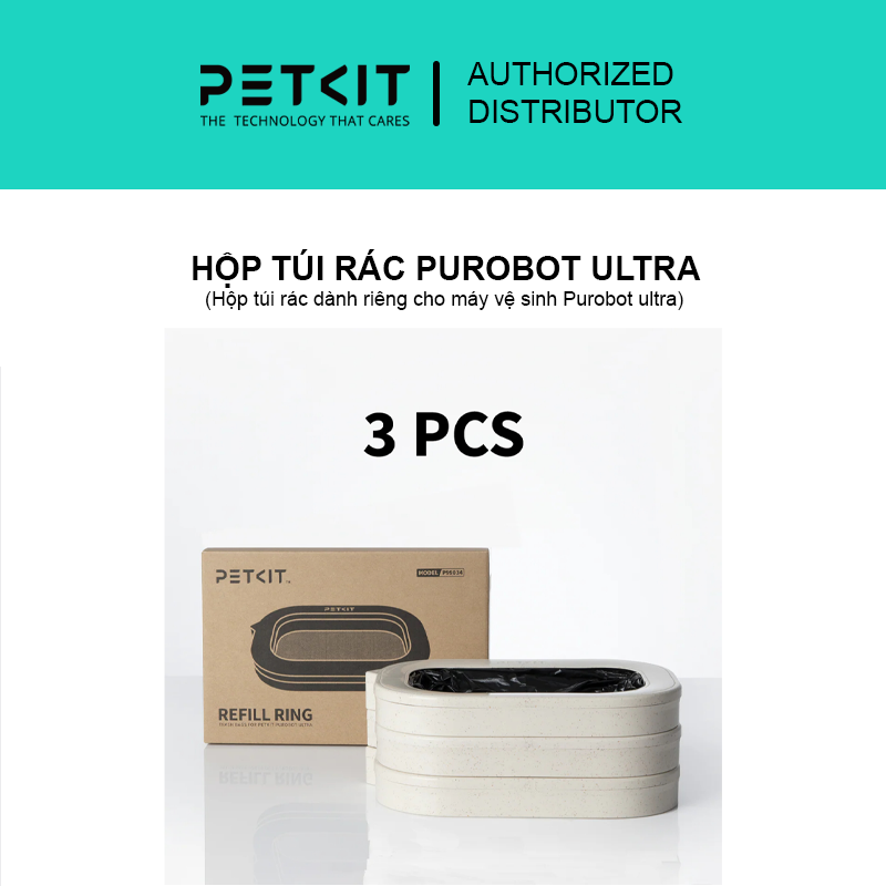  (Lẻ) 1 khay túi rác cho máy Petkit Purobot Ultra 