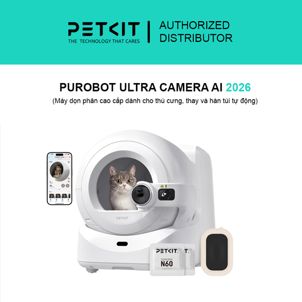 Máy vệ sinh PETKIT PUROBOT ULTRA 2026